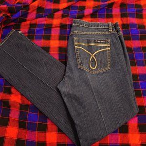 Calvin Klein Y2K Dark Wash Jeans in PRISTINE condition